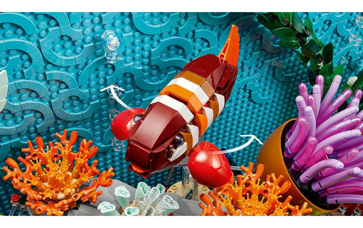 LEGO Icons 10366 Tropisches Aquarium – 4'154 Teile – 52 × 36 × 28 cm – ab 18 Jahren