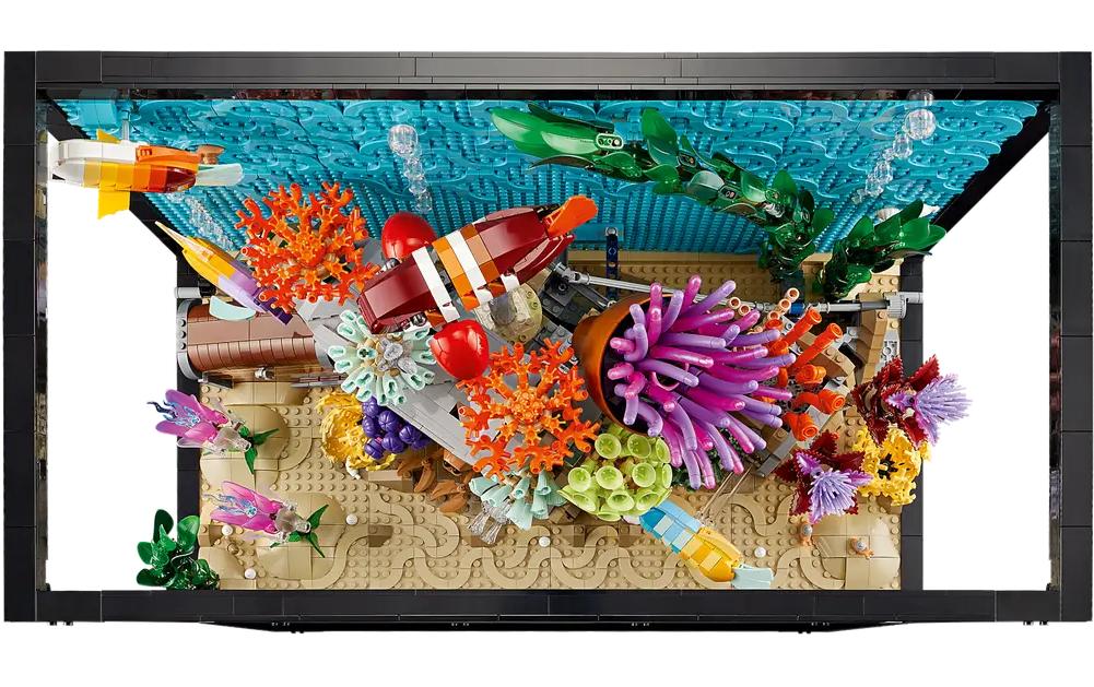 LEGO Icons 10366 Tropisches Aquarium – 4'154 Teile – 52 × 36 × 28 cm – ab 18 Jahren