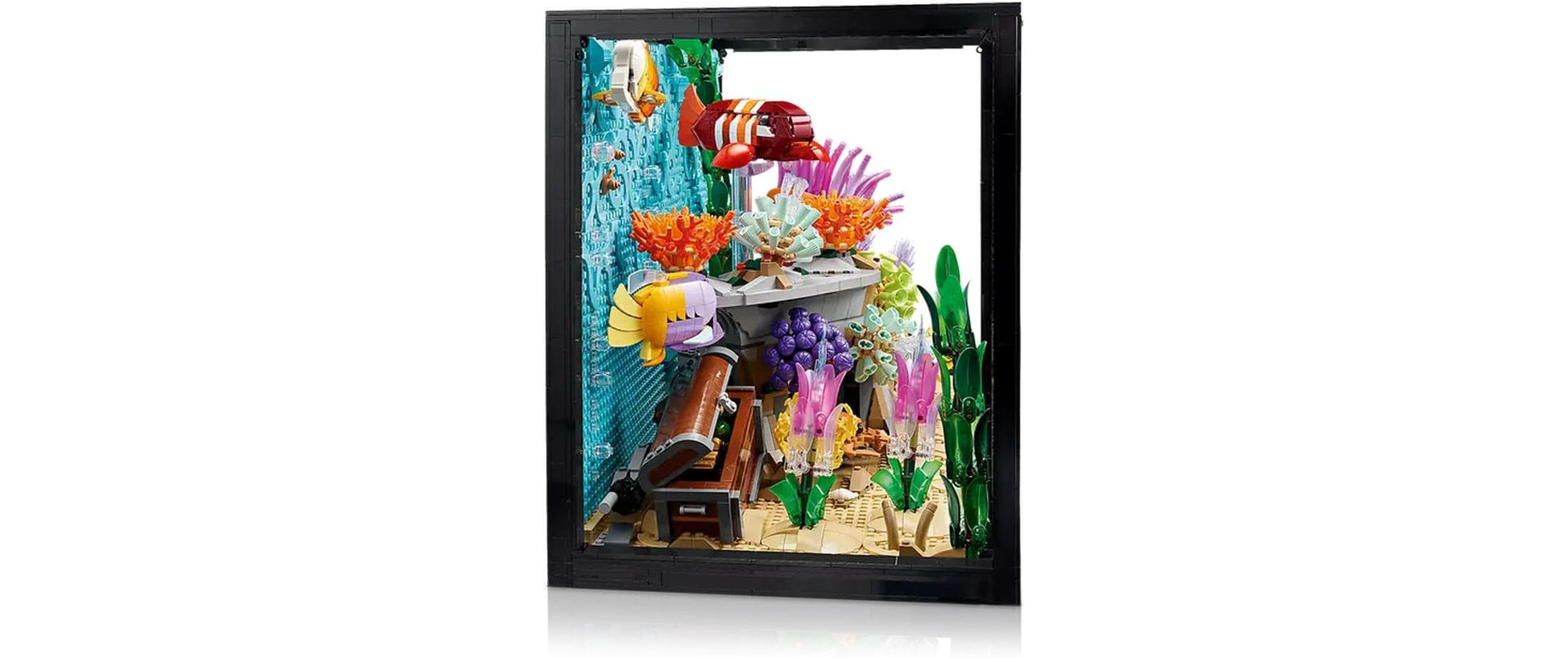 LEGO Icons 10366 Tropisches Aquarium – 4'154 Teile – 52 × 36 × 28 cm – ab 18 Jahren