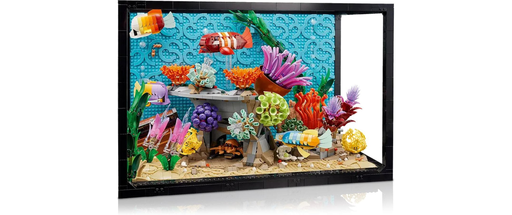 LEGO Icons 10366 Tropisches Aquarium – 4'154 Teile – 52 × 36 × 28 cm – ab 18 Jahren