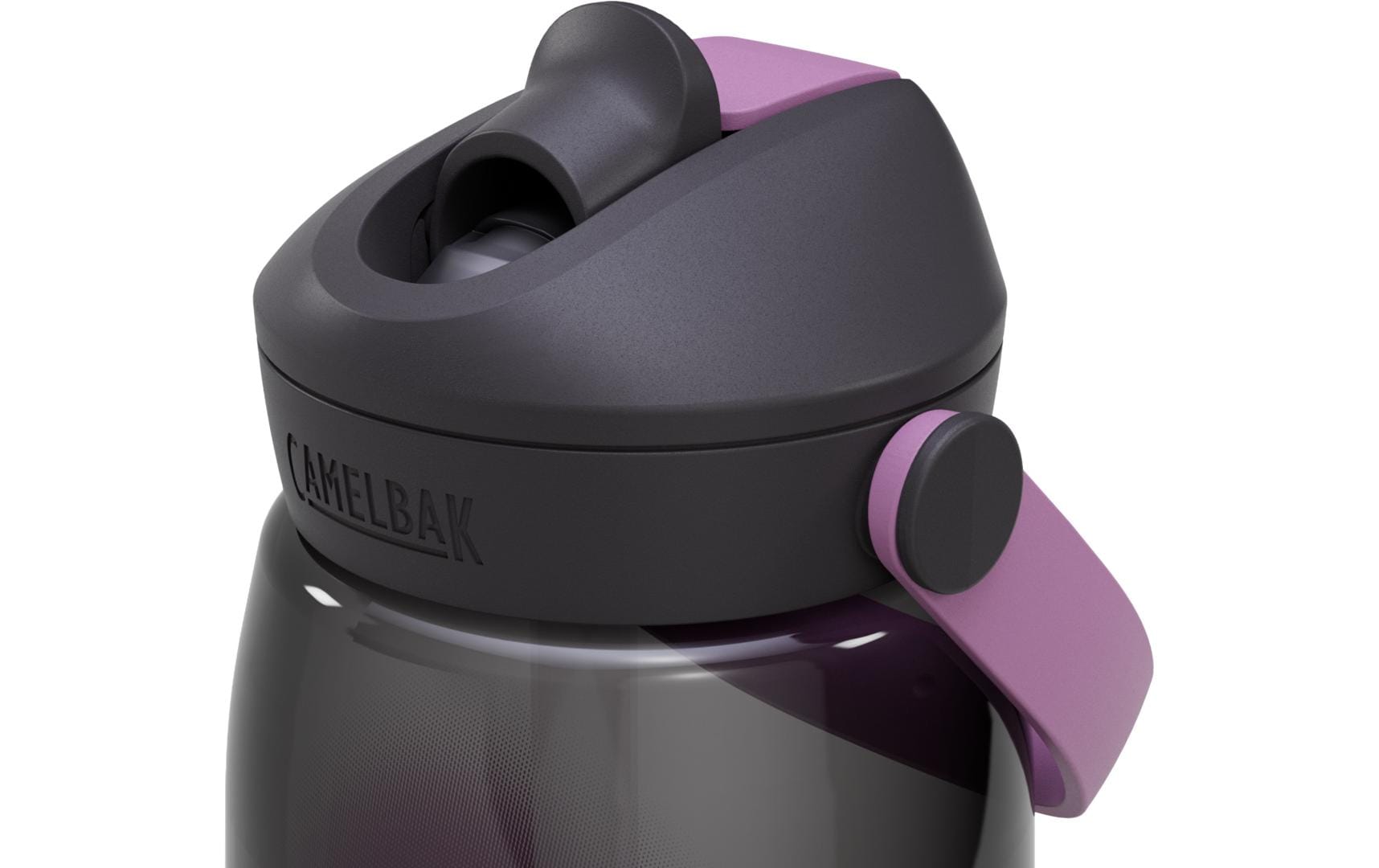 CamelBak Thrive Trinkflasche 1,0 l – mit Strohhalm, Kunststoff, Klappdeckel, Lavendel
