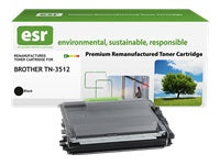 esr TN-3512 Schwarz Toner – Kompatibel – 12'000 Seiten – für Brother