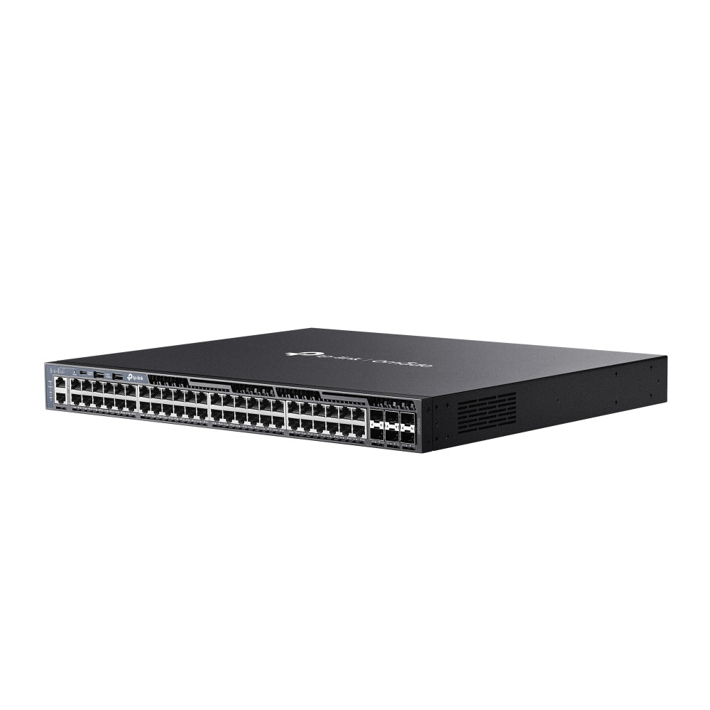 TP-Link SG6654X – Managed Switch – 48×GbE, 6×SFP+, L3, 1U