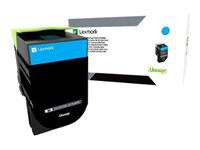 Lexmark Toner 800S2 – Cyan, 2000 Seiten – für Lexmark CX310