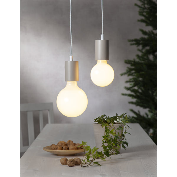 Star Trading Leuchtmittel E27 Globus (G95) – 800 lm, 7,5 W, Warmweiss 2700 K – IP44 – 5 Stk. – Glas – 375-86