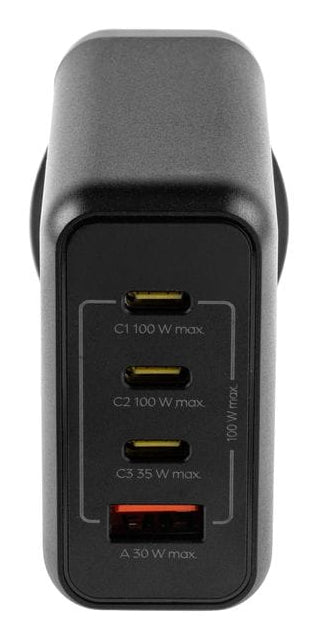 ONIT Wandladegerät – 4× USB (1× USB-C 35W), GaN