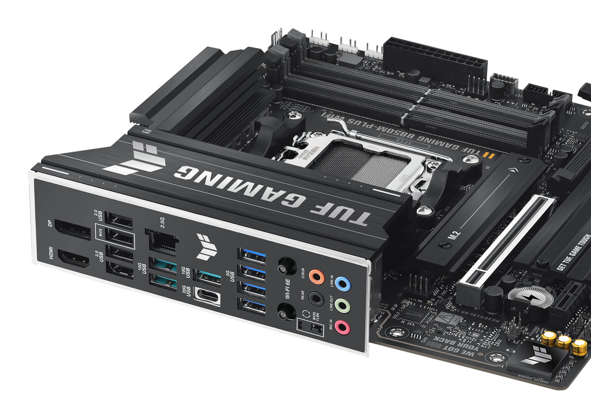 ASUS TUF GAMING B850M-PLUS WIFI – Mainboard – Sockel AM5, AMD B850, mATX, DDR5