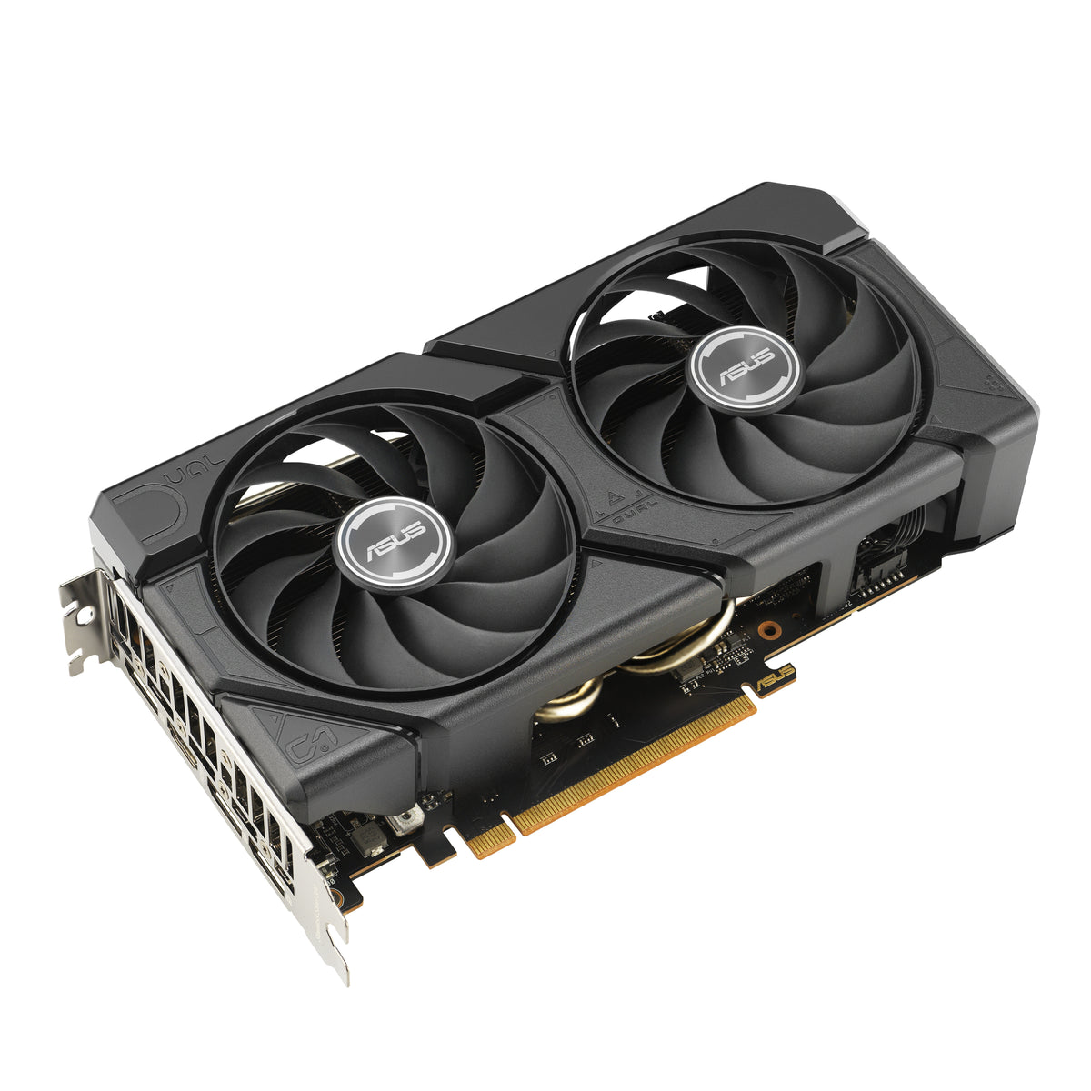 ASUS Dual RX 7600 EVO OC – Grafikkarte – 8 GB GDDR6, 128-Bit, 2715 MHz (OC), PCIe 4.0 x16, 3×DP, 1×HDMI
