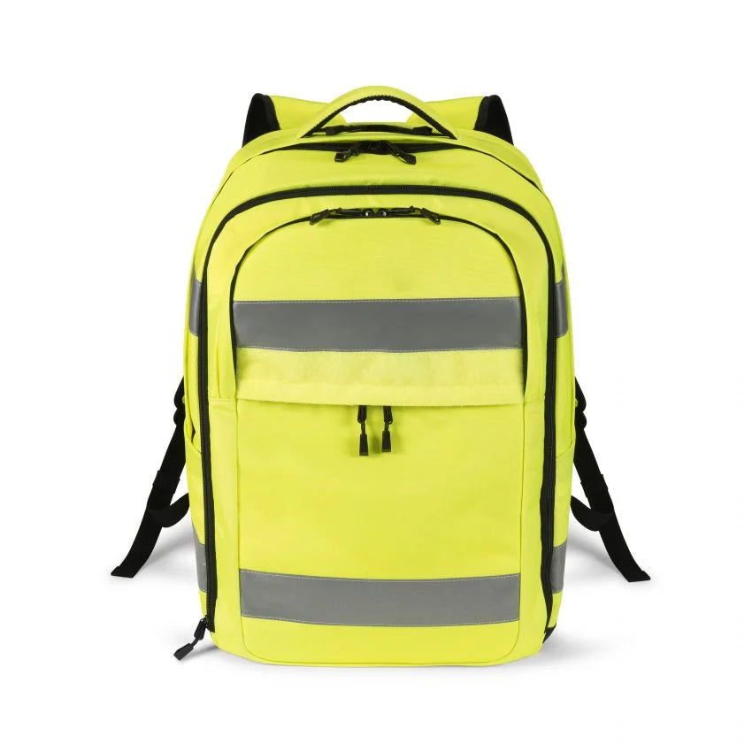 DICOTA Freizeit-Rucksack – 32–38 l, gelb, Hi-Vis