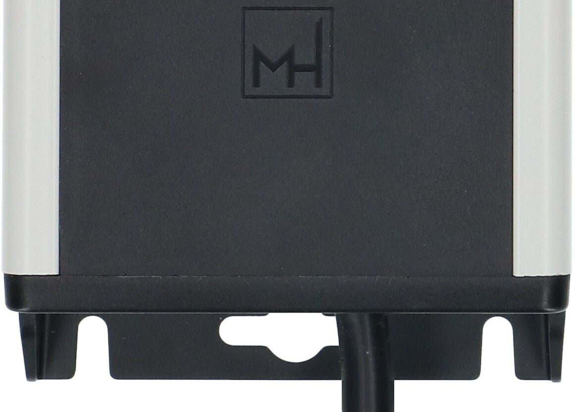 Max Hauri AG Max Hauri Steckdosenleiste – 12× T13, 1,5 m, ohne Schalter, grau/schwarz