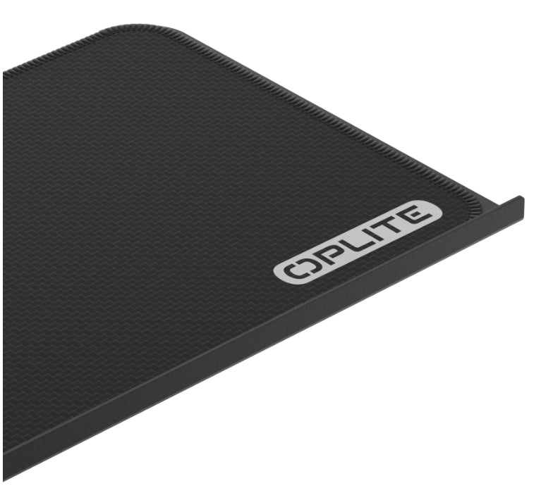 Oplite R8 Arbeitsflächen-Erweiterung – schwarz, Stahl, B 230 × H 525 × T 148 mm, für R8 Fury, GT3 SUPERFAST V2