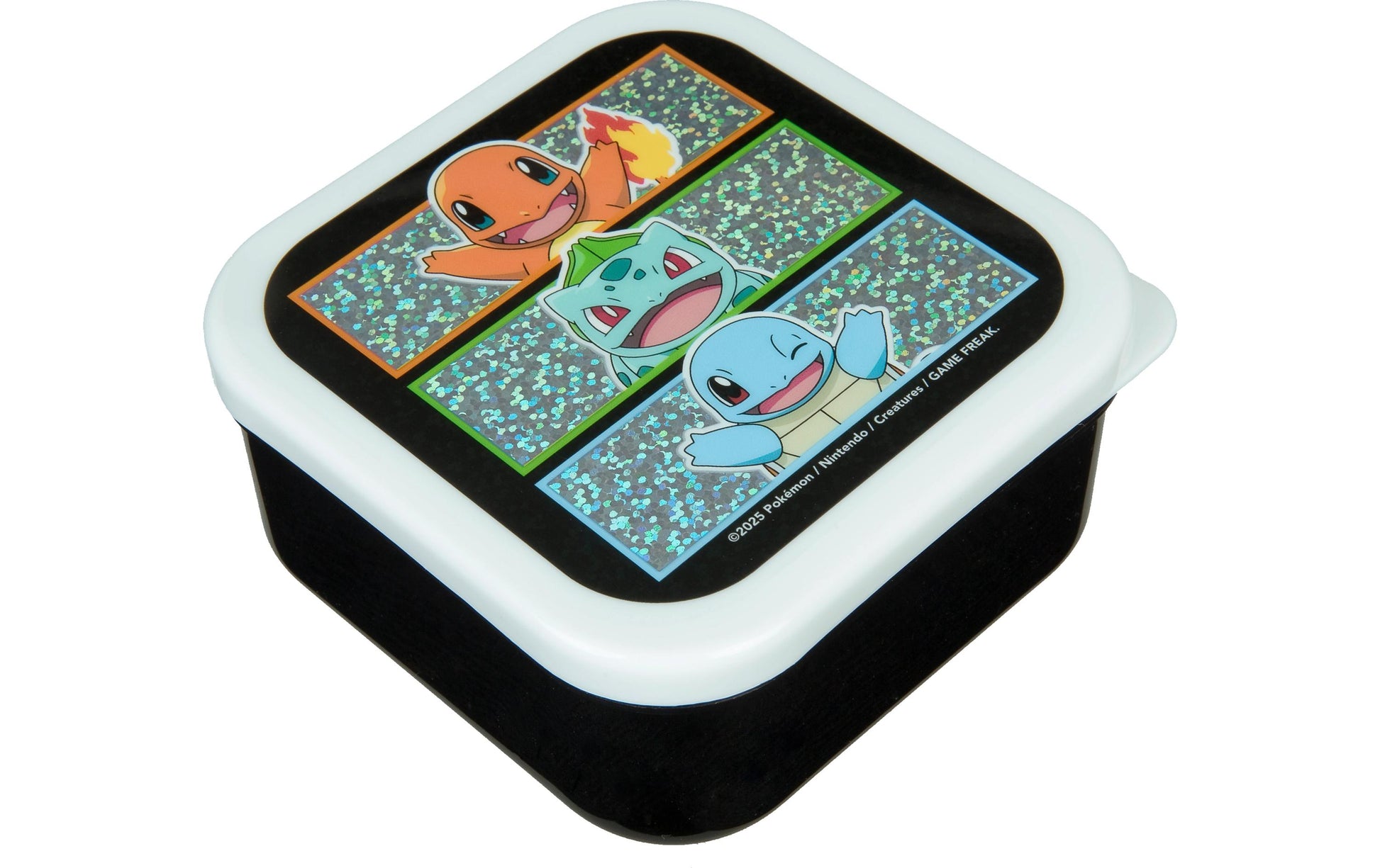 Undercover Lunchbox, Kunststoff, mehrfarbig, 3 Stk., mit Unterteilung, für Kinder