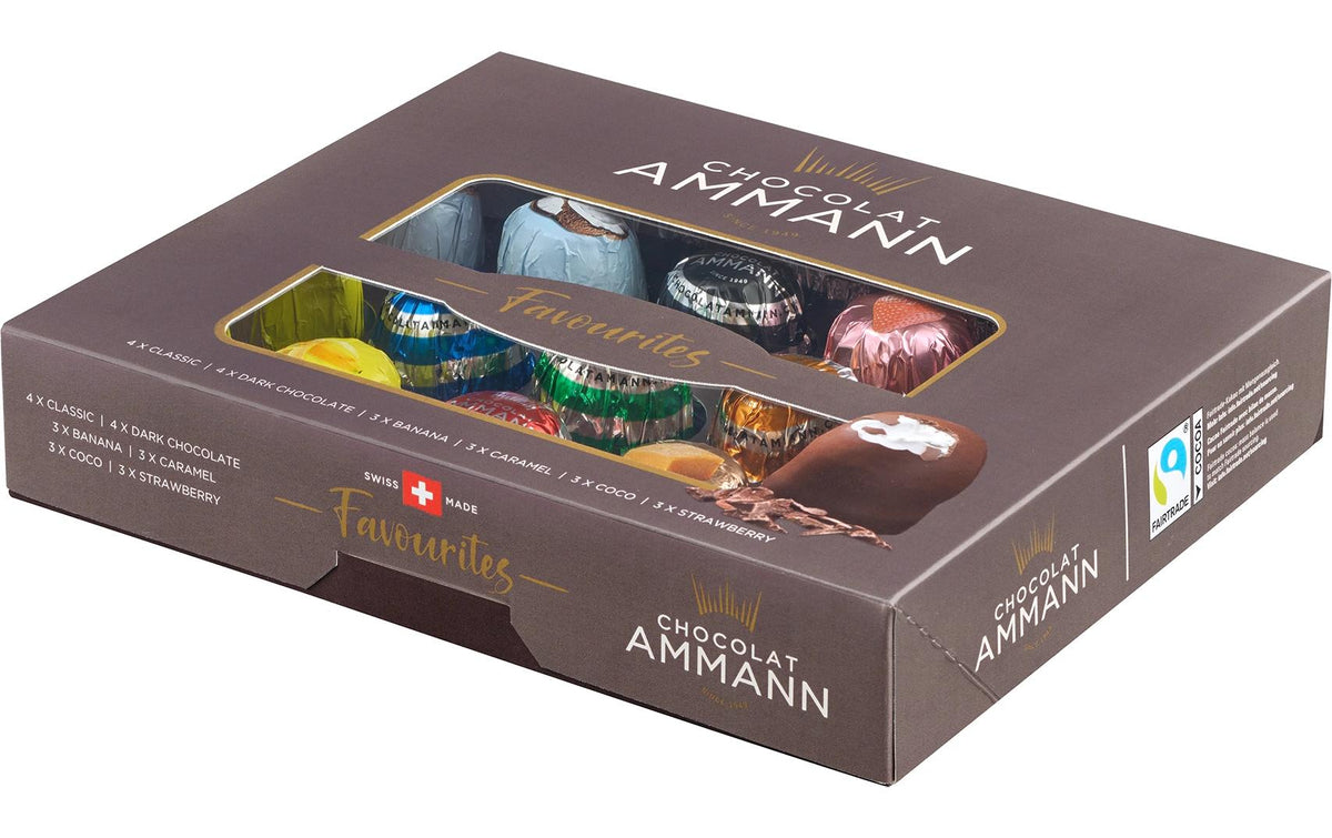 Chocolat Ammann Favourites Pralinés – Assortiert – 20 × 10 g