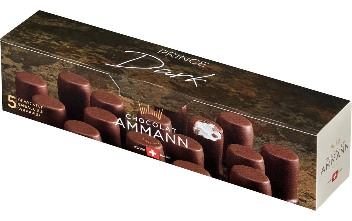 Chocolat Ammann Prince Schaumküsse – Dunkel – 100 g