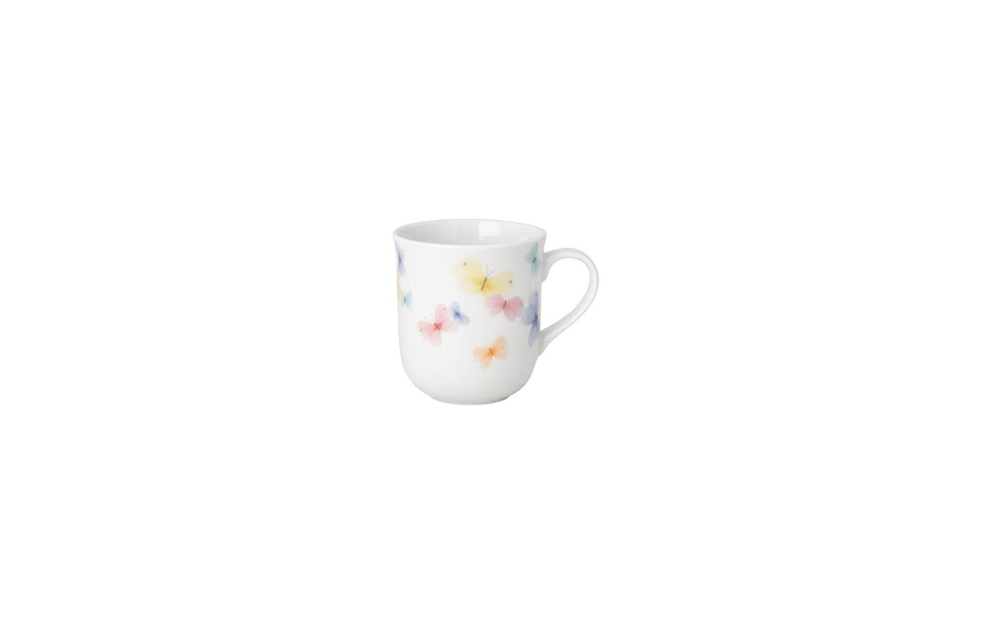 Hutschenreuther Tasse – 400 ml, Porzellan, Mehrfarbig/Weiss