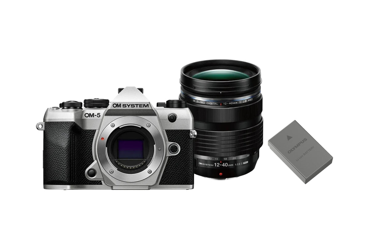 Om-system OM System OM-5 Mark II Kit 12–40mm – Micro Four Thirds, 21,8 MP, silber