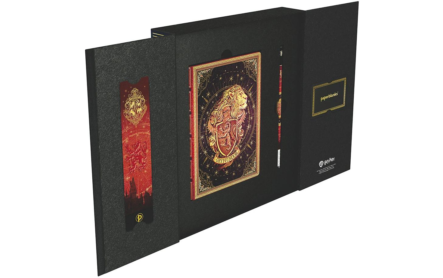 Paperblanks Harry Potter Notizbuch – A5 – Liniert 7 mm – 176 Seiten – Hardcover, Rot