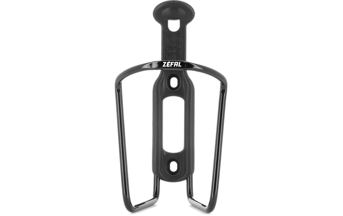 Zéfal Flaschenhalter ALU PLAST 124 – beidseitig – für Trekking-/Citybike – 90×152×80 mm, 40 g – schwarz