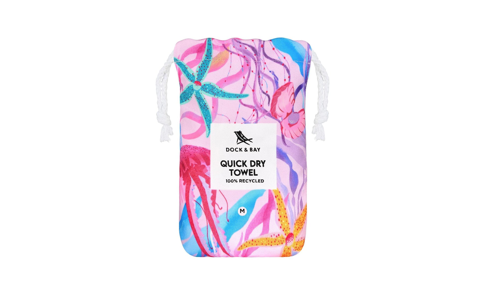 Dock & bay Badetuch Ready for Jelly – 70×130 cm, Polyester/Polyamid, Mehrfarbig