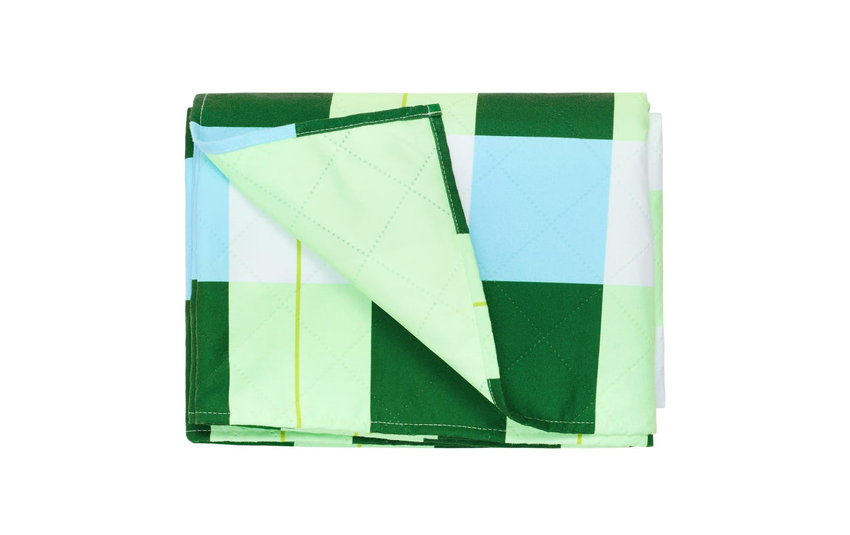 Dock & Bay Apple Tart XL Wohndecke – Polyester, Grün – 170 × 240 cm