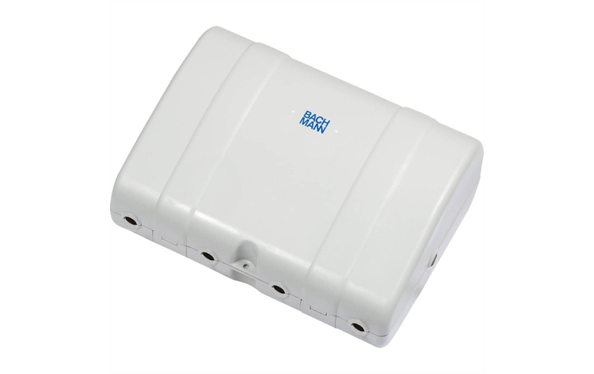 Bachmann SAFEBOX Aussen-Kabelbox, 300×250×125 mm, IP64, mit Schloss – Grau