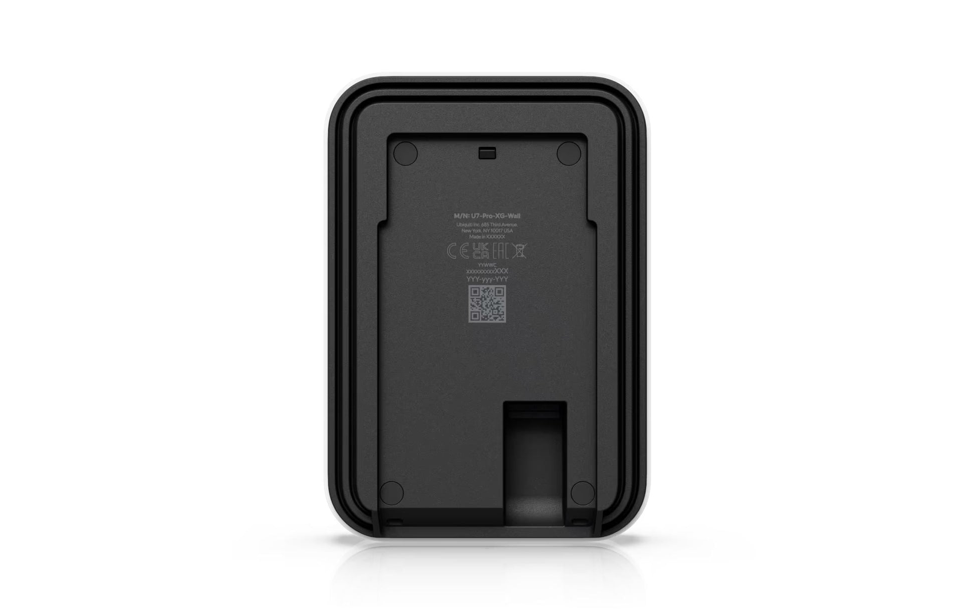 Ubiquiti UniFi U7 Pro XG-Wall – Wi-Fi 7 Access Point, Tri-Band (2,4/5/6 GHz), 10GbE, PoE+, Wandmontage, Weiss