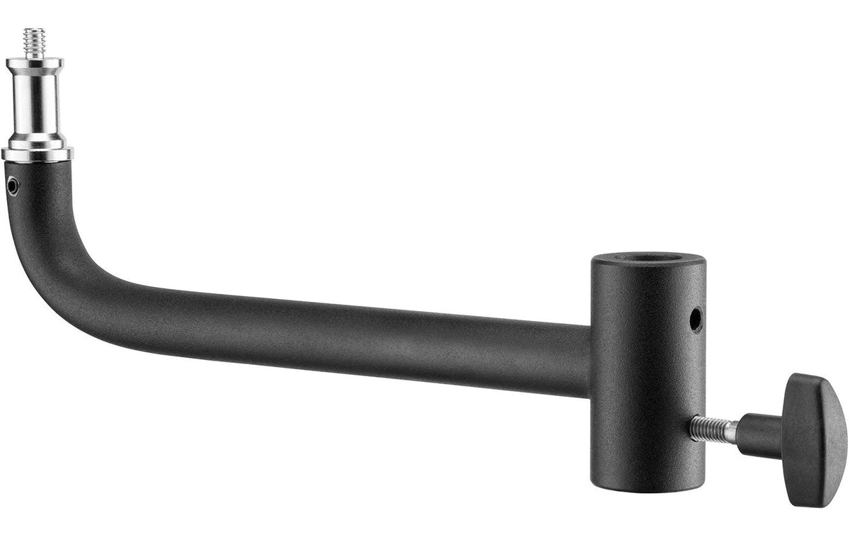 Westcott 8 Shorty Offset Verlängerungsarm Halterung – 28 × 99 mm, 350 g – Schwarz