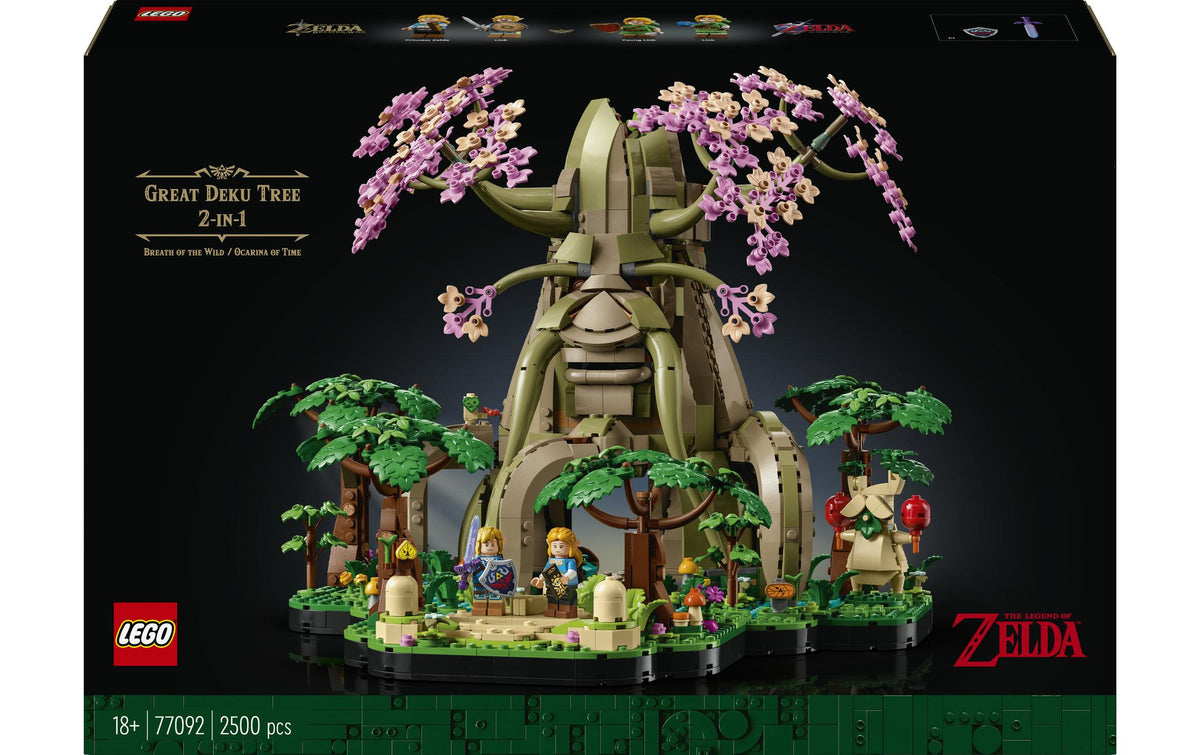 LEGO Great Deku Tree 3D Puzzle – The Legend of Zelda – 2500 Teile – 37,8 × 11,8 × 55,5 cm – ab 18 J.