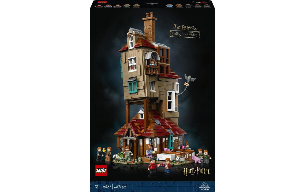 LEGO Bauset Harry Potter The Burrow – 2405-teilig – 55,5 × 11,8 × 37,8 cm – ab 18 Jahren