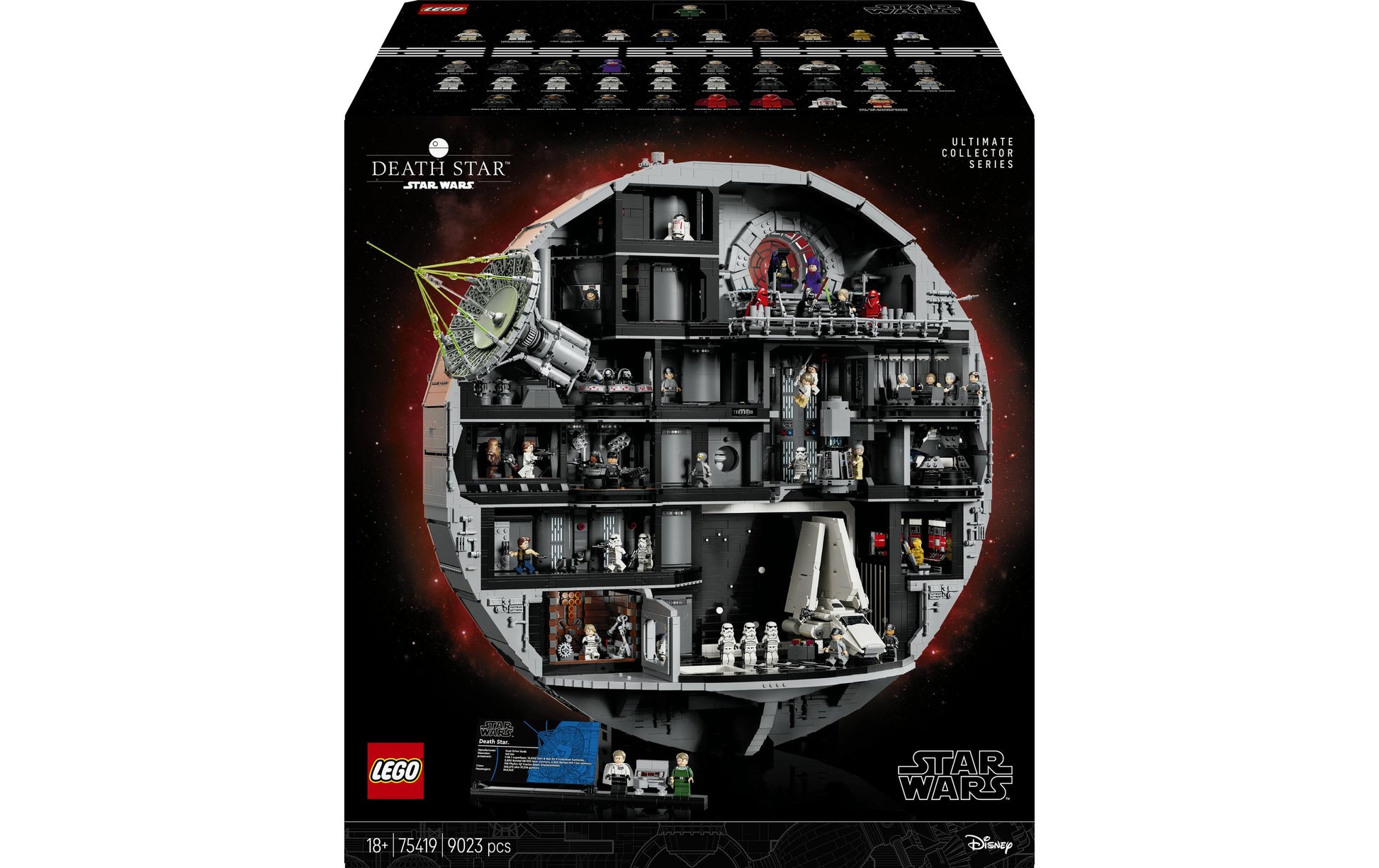 LEGO 3D Puzzle Star Wars Death Star (75419)