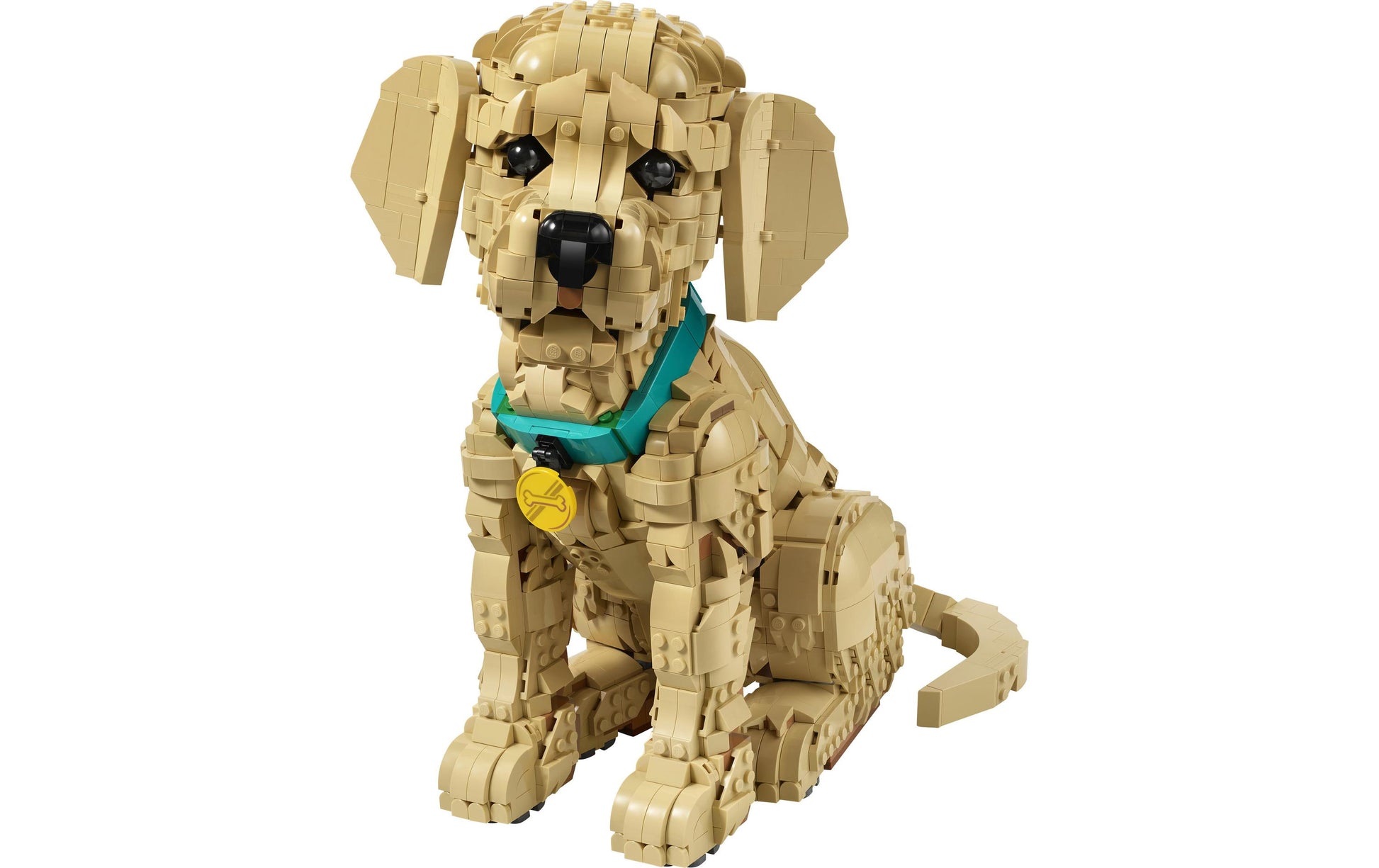 LEGO 3D Puzzle Icons Golden Retriever Welpe 11384 – 2102 Teile – ab 18 Jahren