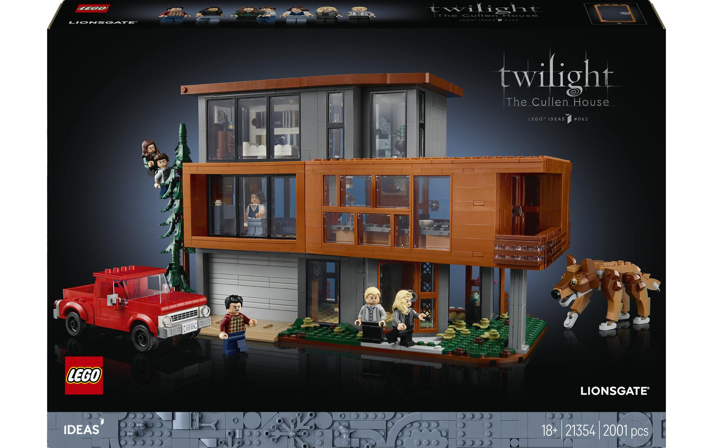 LEGO Ideas 21354 3D Puzzle The Cullen House – 2001 Teile – 37,8 × 10,3 × 55,5 cm – ab 18 Jahren