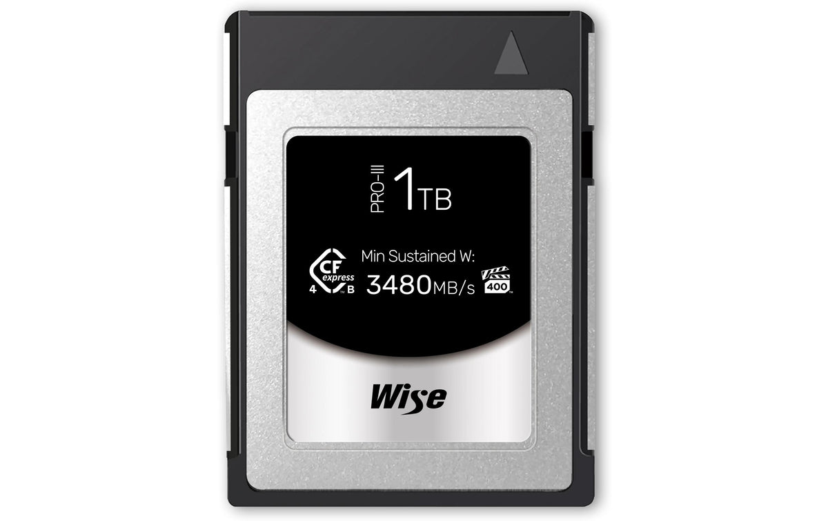 Wise PRO Mk-III CFexpress-Karte Typ B 1 TB – 3700/3600 MB/s