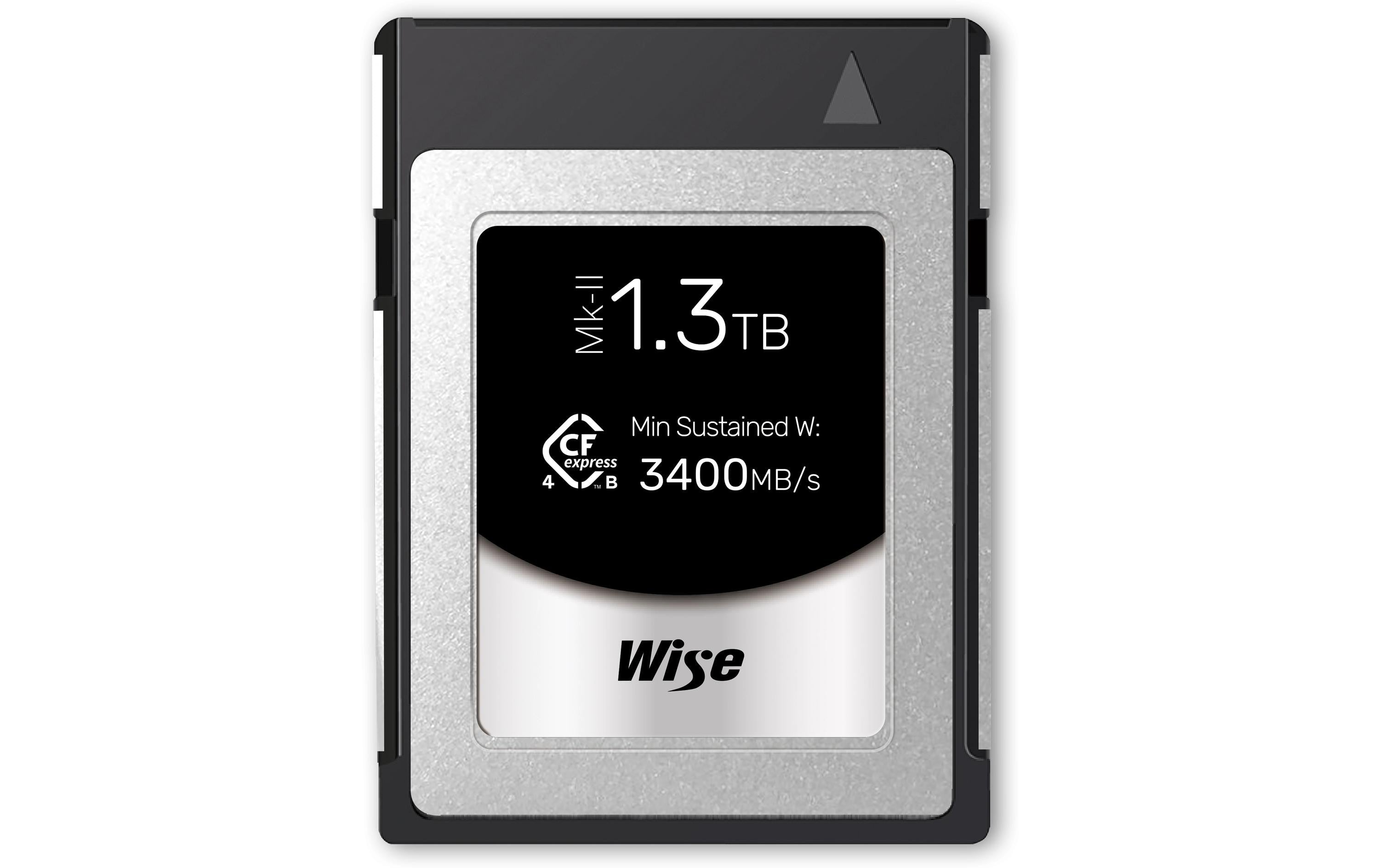Wise CFexpress Typ B 1,3 TB – 3700/3600 MB/s