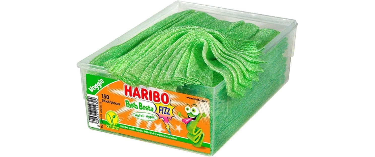 Haribo Pasta Basta Fruchtgummi – Apfel Sauer – 1,125 kg
