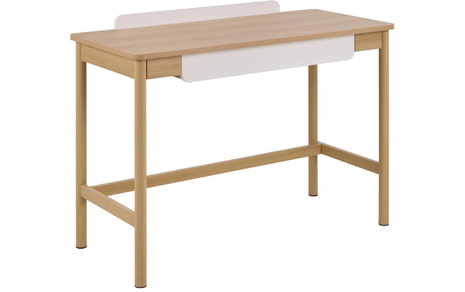 actona AC Design Alpena – Bürotisch, 110 × 50 cm, 100 kg, braun/eiche, MDF