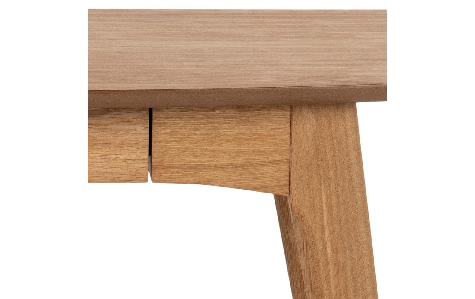actona AC Design Woodstock – Höhenverstellbarer Tisch, 105 × 45 cm, 100 kg, Braun, MDF
