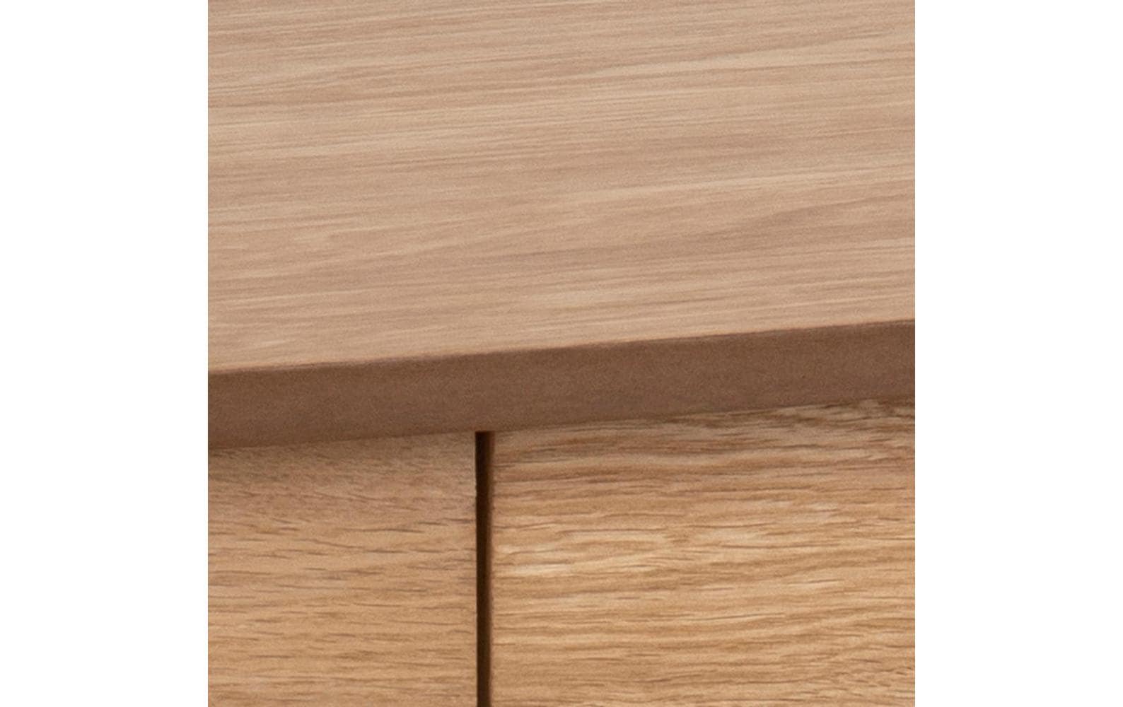 actona AC Design Woodstock – Höhenverstellbarer Tisch, 105 × 45 cm, 100 kg, Braun, MDF