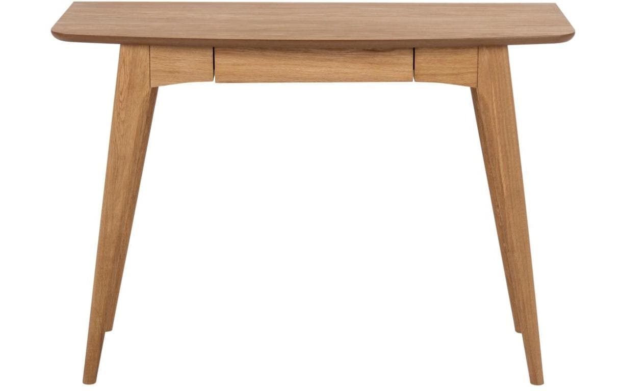 actona AC Design Woodstock – Höhenverstellbarer Tisch, 105 × 45 cm, 100 kg, Braun, MDF