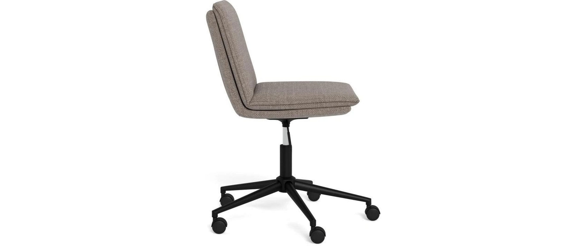 actona AC Design Flynn Bürostuhl – Polsterrücken – Grau/Hellbraun, bis 110 kg