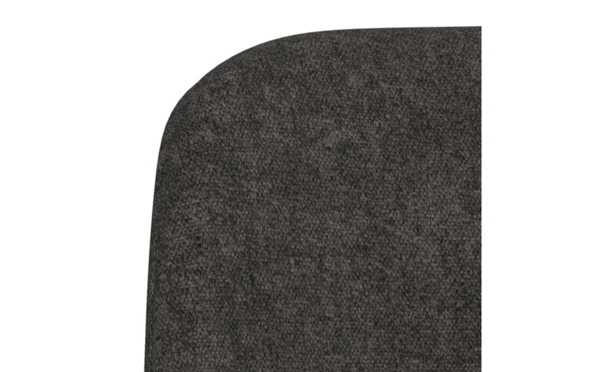actona AC Design Beth Bürostuhl – Polsterrücken – Dunkelgrau, bis 110 kg