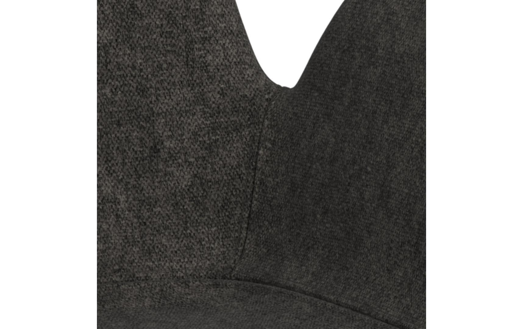 actona AC Design Beth Bürostuhl – Polsterrücken – Dunkelgrau, bis 110 kg