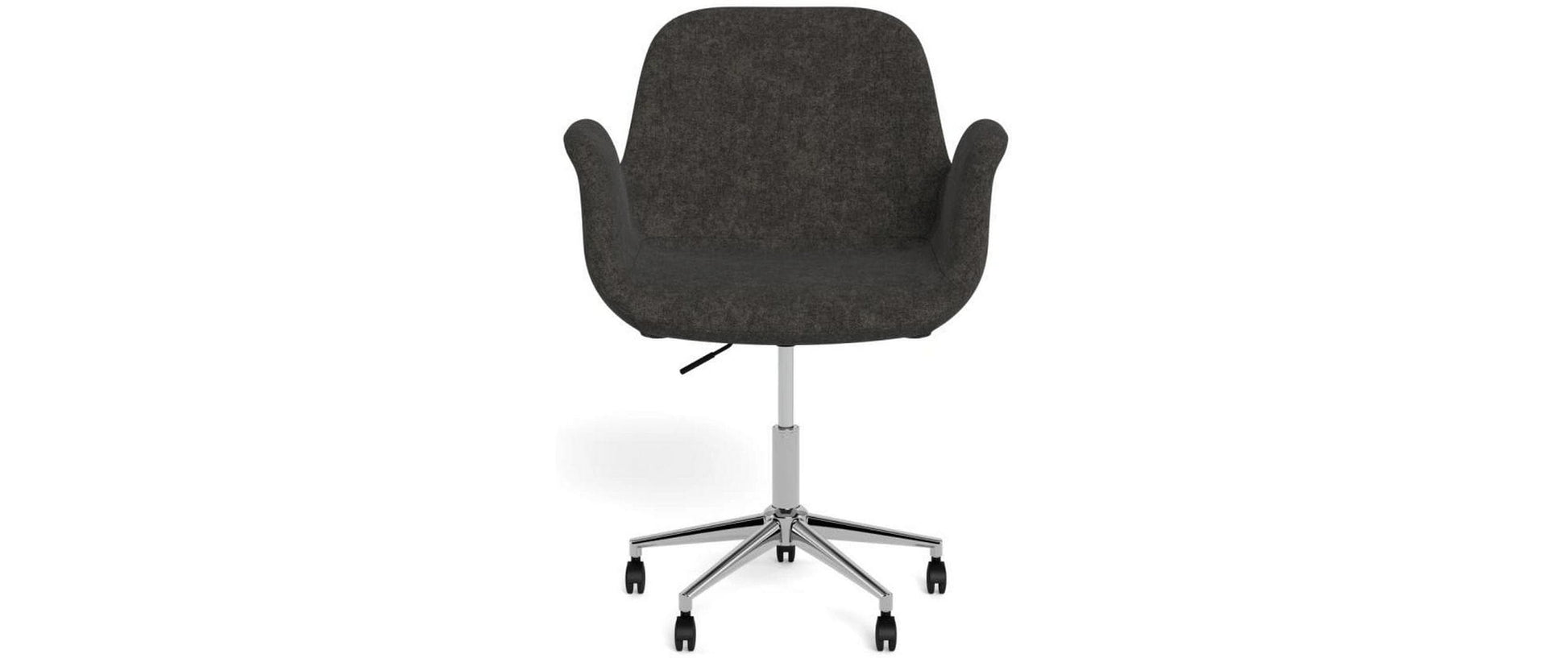 actona AC Design Beth Bürostuhl – Polsterrücken – Dunkelgrau, bis 110 kg