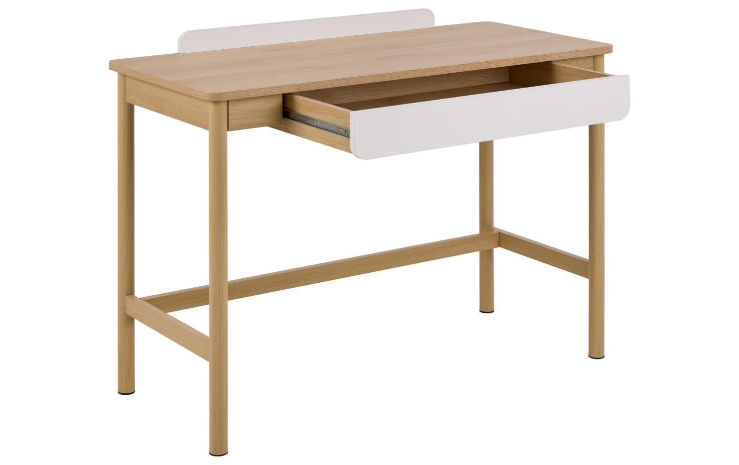 actona AC Design Alpena – Bürotisch, 110 × 50 cm, 100 kg, braun/eiche, MDF