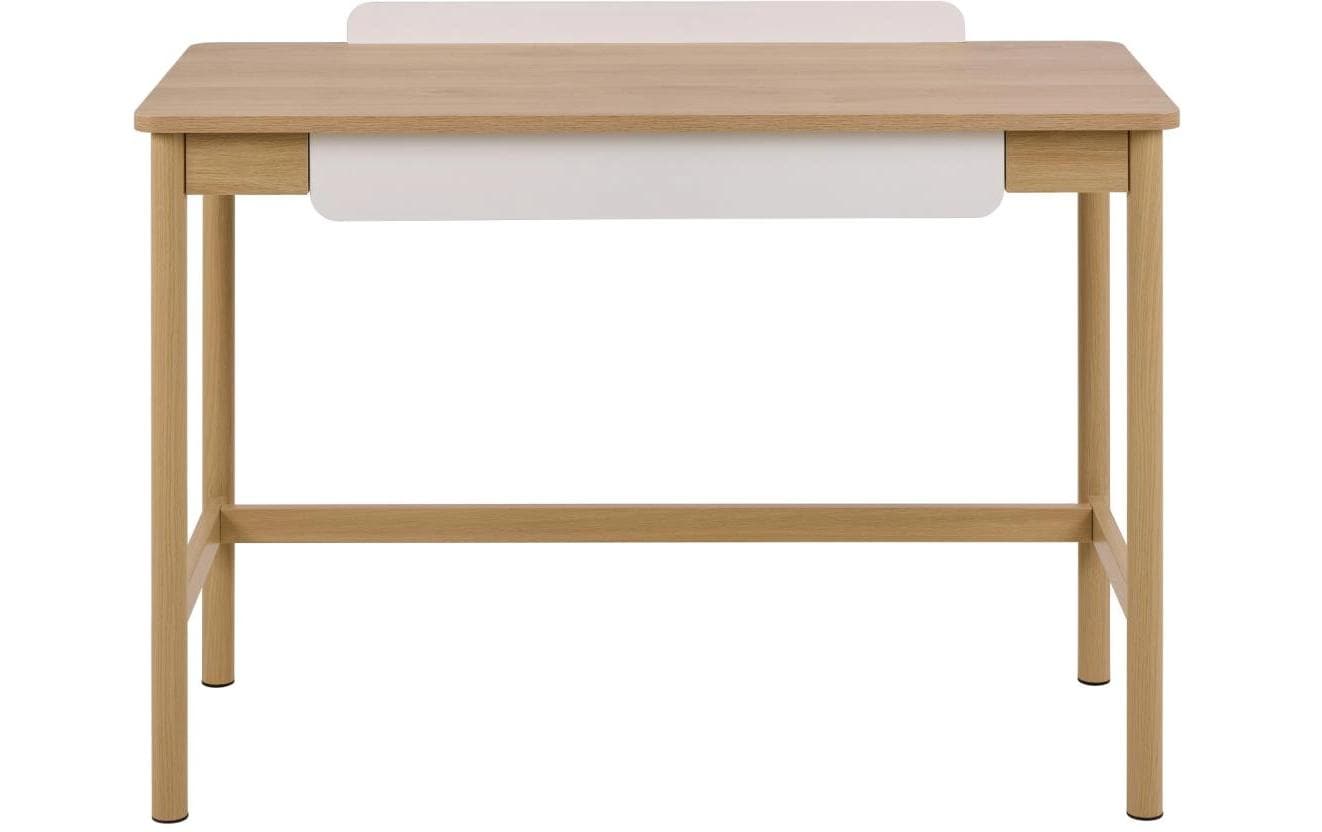 actona AC Design Alpena – Bürotisch, 110 × 50 cm, 100 kg, braun/eiche, MDF