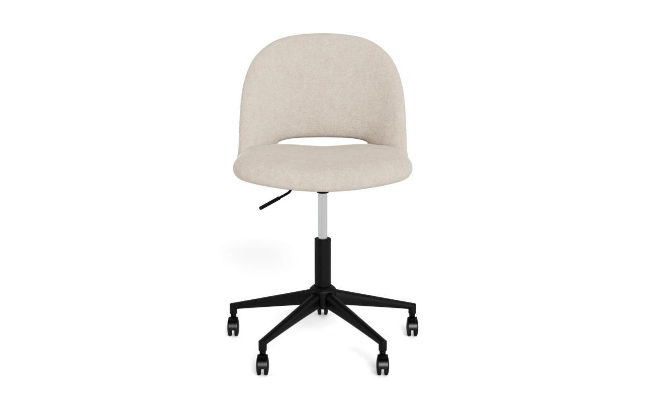 actona AC Design Allan Bürostuhl – Polsterrücken – Beige, bis 110 kg