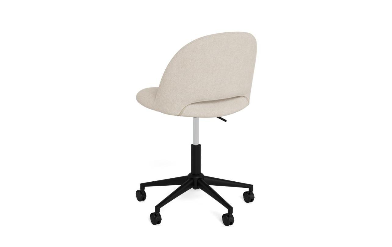 actona AC Design Allan Bürostuhl – Polsterrücken – Beige, bis 110 kg