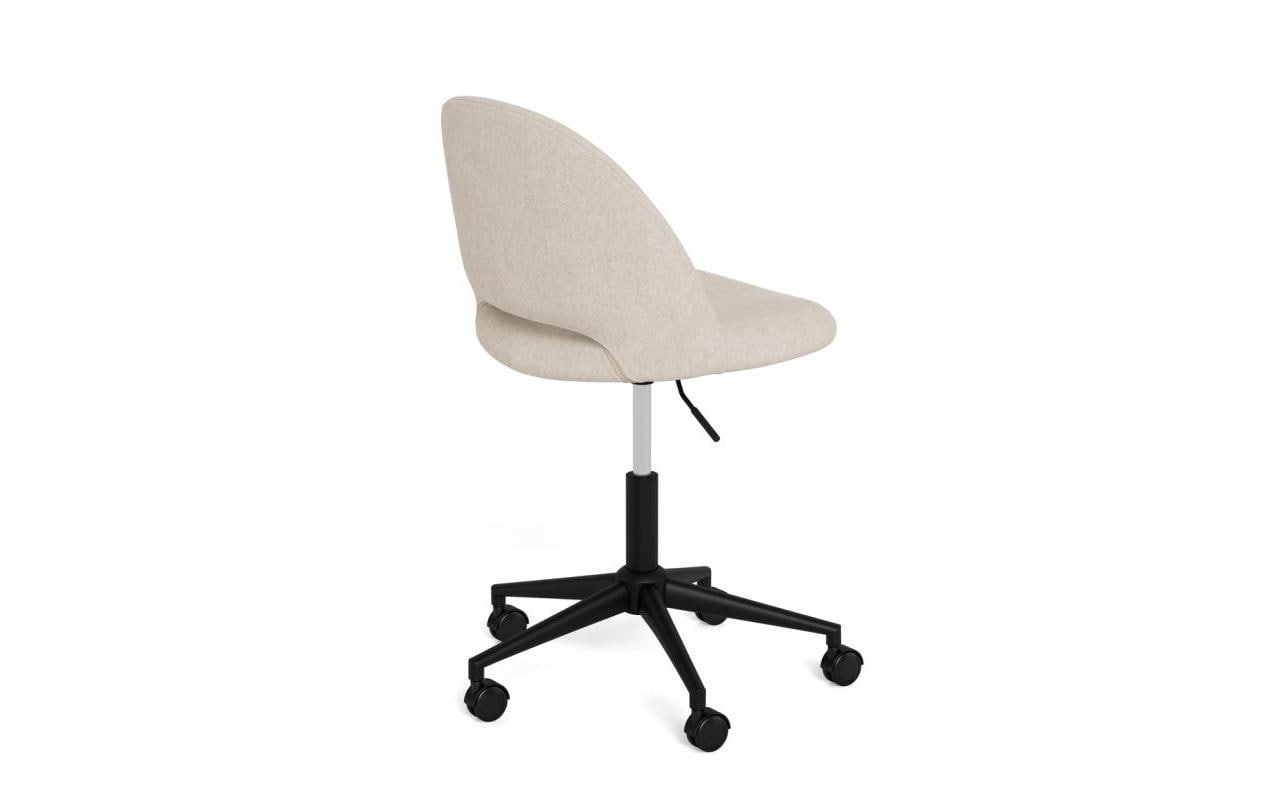 actona AC Design Allan Bürostuhl – Polsterrücken – Beige, bis 110 kg