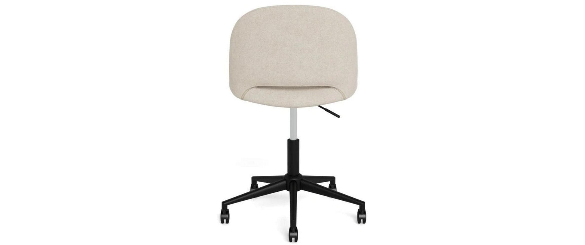 actona AC Design Allan Bürostuhl – Polsterrücken – Beige, bis 110 kg