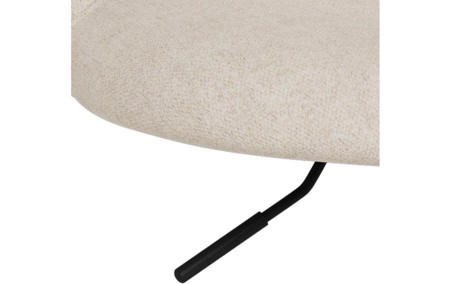 actona AC Design Allan Bürostuhl – Polsterrücken – Beige, bis 110 kg
